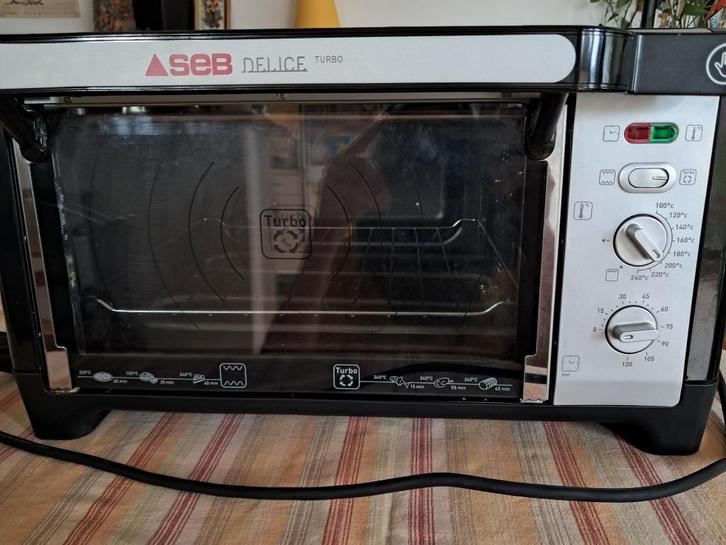 Four Seb Délice Turbo, comme neuf, Electroménager, Fours, Comme neuf, Autoportant, 45 à 60 cm, Moins de 45 cm, Air chaud, Plaque tournante