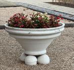 Grote stenen bloembak, Tuin en Terras, Ophalen, Steen, Gebruikt, 40 cm of meer