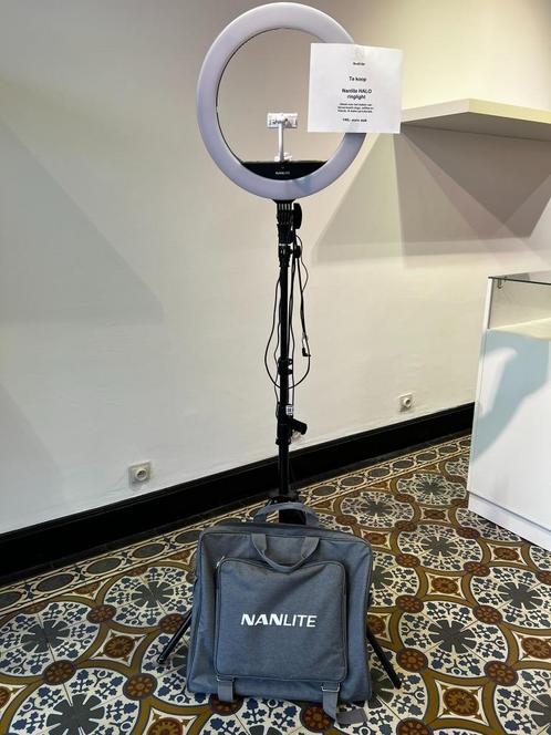 Nanlite Halo ringlight, Audio, Tv en Foto, Fotografie | Fotostudio en Toebehoren, Zo goed als nieuw, Ophalen