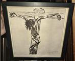 lithographie epreuve d artiste signe albert servaes, Antiek en Kunst, Ophalen of Verzenden