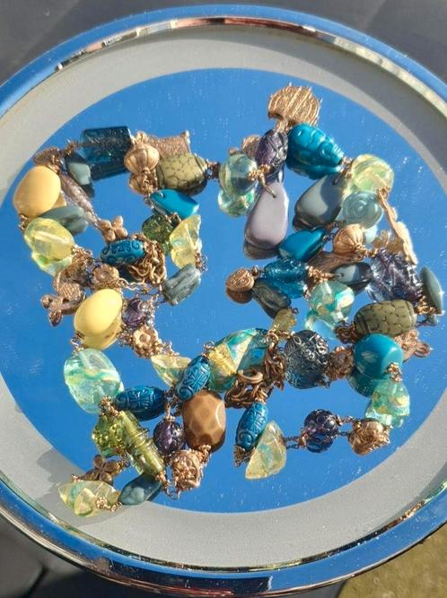 Oude Super Prachtige Ketting., Handtassen en Accessoires, Kettingen, Verzenden