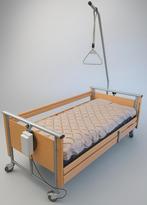 Lit médicalisé complet avec matelas anti-escarres, 90 cm, Beige, Une personne, Enlèvement