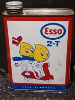 Zeer zeldzaam olieblik ESSO 2T, Verzamelen, Blikken, Ophalen of Verzenden, Zo goed als nieuw
