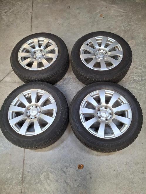 winterbanden mercedes c klasse, Auto-onderdelen, Banden en Velgen, Banden en Velgen, Winterbanden, 16 inch, 205 mm, Personenwagen