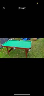 Pooltafel biljarttafel kinderen, Ophalen, Zo goed als nieuw