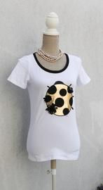 Mooi T-shirt van Liu Jo - Maat S, Wit, Nieuw, Ophalen of Verzenden, Liu jo