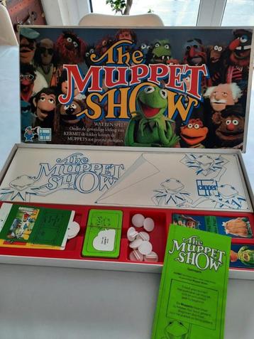 Jeu the Muppet Show vintage Jeu est complet en néerlandais, Enlèvement ou Envoi, Utilisé