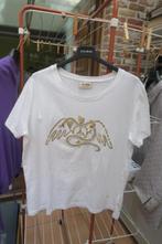 T-shirt wit strass snake Mos Mosh mt L, Kleding | Dames, Maat 42/44 (L), Ophalen of Verzenden, Wit, Zo goed als nieuw