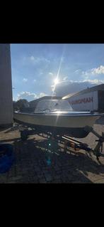 Speedboot 15PK e start met bootonderdelen, trailer en zeil, Watersport en Boten, Ophalen, Gebruikt