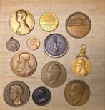 Lot medailles België ( Devreese , Rau , Wiener , ... ), Postzegels en Munten, Ophalen of Verzenden