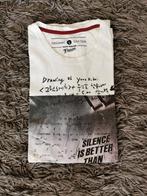 Wit T-shirt van Tom Tailor. Maat L., Ophalen of Verzenden, Maat 52/54 (L), Wit