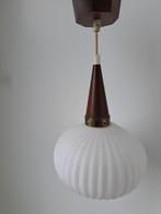 Vintage lamp, Ophalen of Verzenden, Gebruikt, Glas