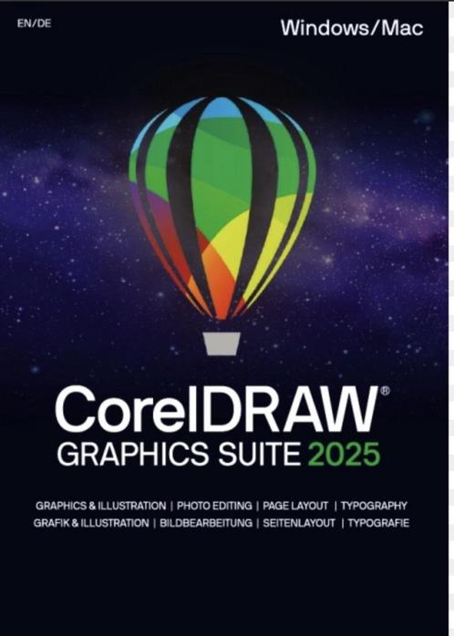 Coreldraw graphics suite 2025 officiële versie met licentie, Computers en Software, Ontwerp- en Bewerkingssoftware, Ophalen