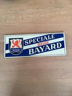Plaque en tôle Bayard brasserie Dinant offre ou échange, Collections, Marques de bière, Utilisé