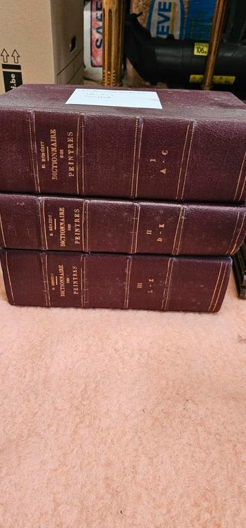 Dictionnaire des peintres 3 volumes compleet 