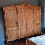 Eiken slaapkamer bed 200x160, kledingkast, nachtkastjes, Huis en Inrichting, Ophalen, Zo goed als nieuw