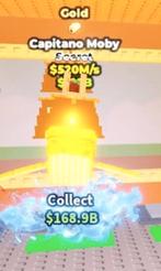 Volez un Brainrot Capitano Moby Gold 520, Tickets & Billets, Événements & Festivals