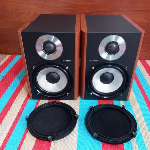 Sony SS-CCPZ 2. 4 Luidsprekers 4-Ohm 75-Watt., Audio, Tv en Foto, Luidsprekerboxen, Zo goed als nieuw, 60 tot 120 watt, Sony, Ophalen of Verzenden