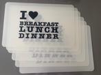 I love placemats, Ophalen, Zo goed als nieuw, Bord