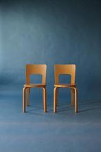Alvar Aalto, 66 stoel, Artek, Huis en Inrichting, Gebruikt, Ophalen of Verzenden, Eén, Hout