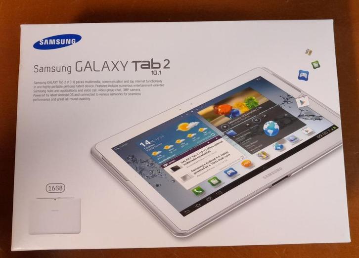 Samsung Galaxy Tablet 2 10.1 WIFI&3G GT-P5100 in OVP, Computers en Software, Android Tablets, Gebruikt, Wi-Fi en Mobiel internet