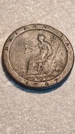 Rare United Kingdom Penny George III 1797 copper, Ophalen of Verzenden, Losse munt