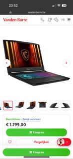 MSI Katana 15 HX B14WFK-045BE nieuw ongeopend doos, Computers en Software, Windows Laptops, Ophalen, MSI, 15 inch, SSD