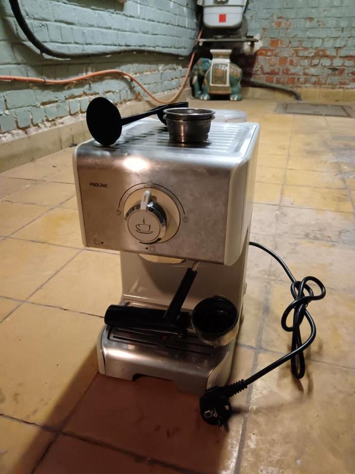 Machine à espresso, Electroménager, Cafetières, Utilisé, Café moulu, Machine à espresso, 1 tasse, Enlèvement