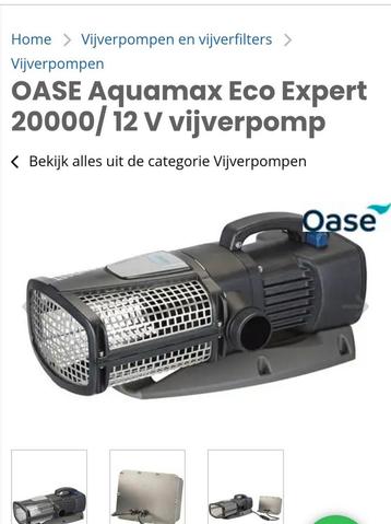 Oase eco expert 20000 l beschikbaar voor biedingen