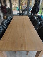 Eiken tafel uitschuifbaar!, Huis en Inrichting, Ophalen, Zo goed als nieuw