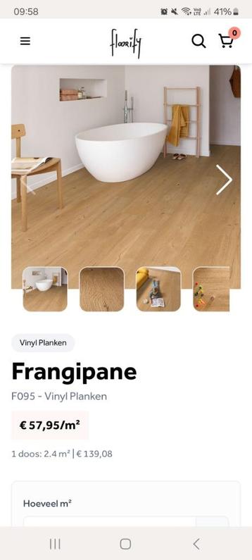 Floorify vinylparket + ondervloer 1 rol, Neuf, Parquet, Enlèvement, 5 à 10 m²