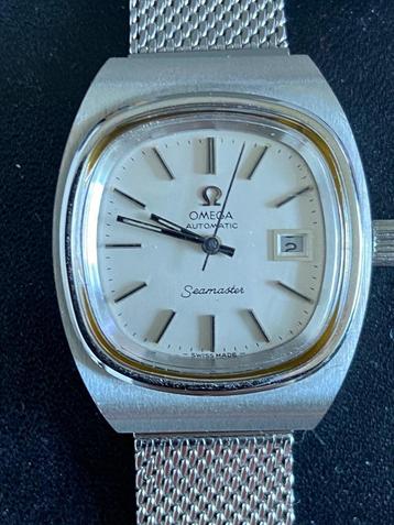 Omega Seamaster automatisch dames, Handtassen en Accessoires, Horloges | Dames, Overige merken, Staal, Polshorloge, Ophalen of Verzenden
