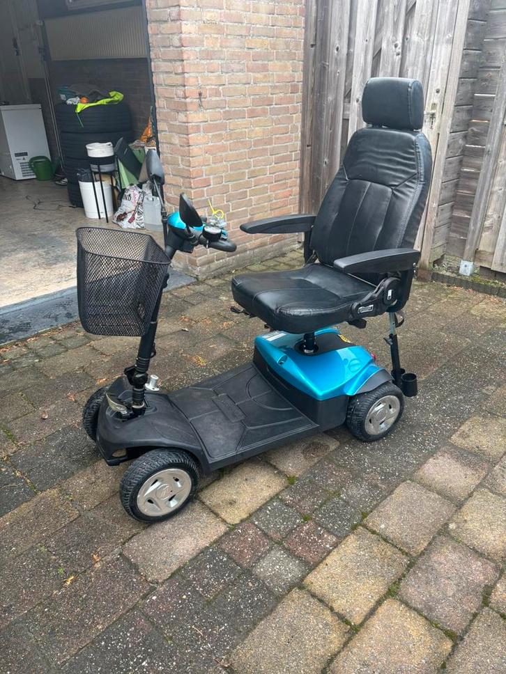 Caremat Fun & Me Scootmombiel opklapbaar, Diversen, Brommobielen en Scootmobielen, Gebruikt, Overige merken, 26 t/m 35 km, 11 t/m 15 km/u