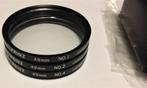 Close-up set +1,+2 en + 4 / 49mm, Ophalen of Verzenden, Zo goed als nieuw, Minder dan 50 mm