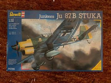 Revell 1:32 scale model kit of the Junkers Ju 87B Stuka beschikbaar voor biedingen