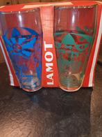 4 Glazen Pilsor Lamot, Collections, Enlèvement, Comme neuf