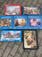 Set van 7 oude puzzels (compleet), Ophalen of Verzenden, Gebruikt
