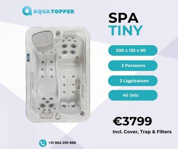 Spa Tiny - 2 pers. / 2 ligplaatsen - 40 jets - Beste Prijs!