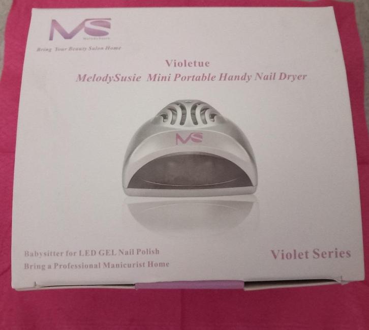 MelodySusie Mini Fan nageldroger voor nagellak, Handtassen en Accessoires, Uiterlijk | Cosmetica en Make-up, Nieuw, Accessoires