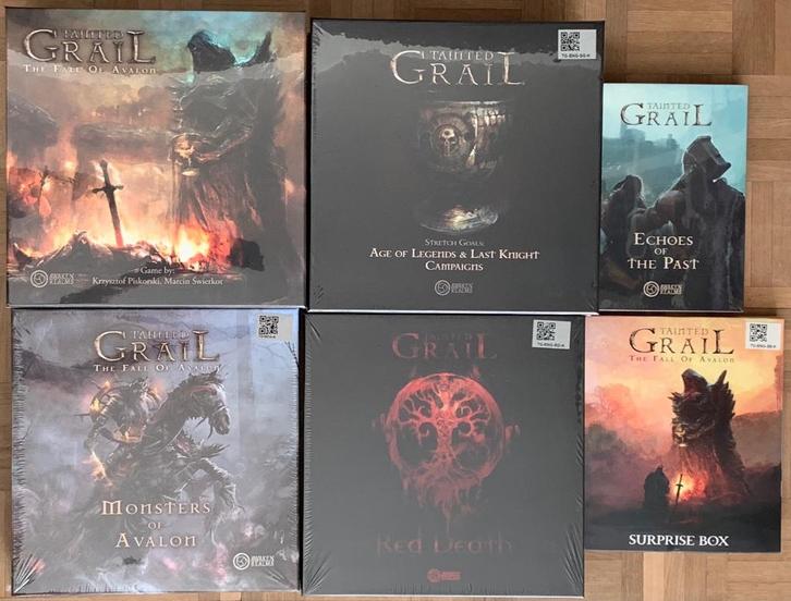 Tainted Grail King's pledge + Niamh **Kickstarter - nieuw**, Hobby en Vrije tijd, Gezelschapsspellen | Bordspellen, Nieuw, Ophalen of Verzenden