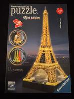 3D puzzel Eiffeltoren bij nacht, Ophalen of Verzenden, Meer dan 50 stukjes, Zo goed als nieuw, 6 jaar of ouder