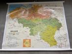 Carte scolaire ancienne de la Belgique, Livres, Enlèvement, Comme neuf, Belgique, Carte géographique