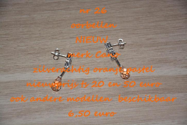 26. Juweel : oorbellen , NIEUW , verzending inbegrepen, Handtassen en Accessoires, Oorbellen, Nieuw, Knopjes of Stekers, Overige materialen