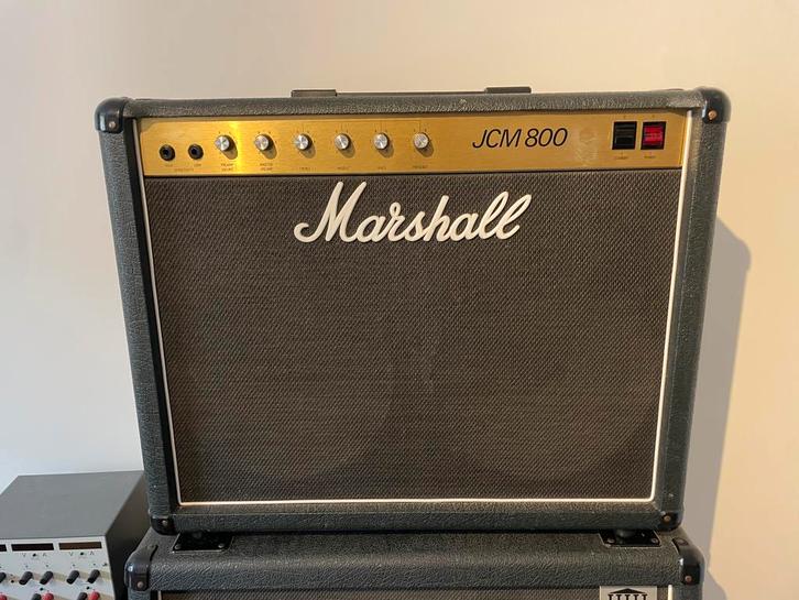 Marshall JCM800 50w 4104 (2204) 2x12 Combo, Muziek en Instrumenten, Versterkers | Bas en Gitaar, Gebruikt, Gitaar, 50 tot 100 watt