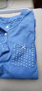 Pyjama met lange mouw Damart M42-44 Kleur blauw, Kleding | Dames, Pyjama's, Damart, Ophalen of Verzenden, Gedragen, Maat 42/44 (L)