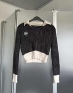 Trui - Wol - Sweater - Zwart - Wit - Small/Medium - €30, Comme neuf, Taille 36 (S), Noir, SomeSowe