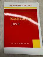 Basiscursus Java, Enlèvement ou Envoi, Comme neuf, Enseignement supérieur professionnel, Leen Ammeraal