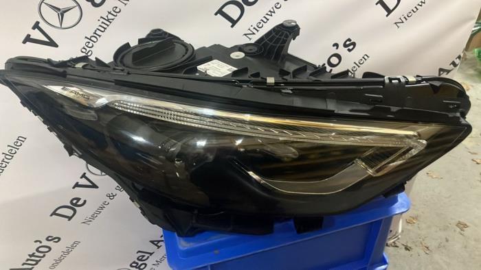 Koplamp rechts van een Mercedes SL, Auto-onderdelen, Verlichting, Mercedes-Benz, Gebruikt, 3 maanden garantie, Ophalen of Verzenden