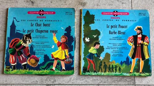 2 livres disque - contes de Perrault, Boeken, Kinderboeken | Kleuters, Gelezen