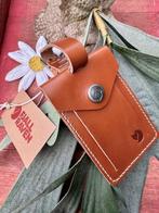 bagage-label van plantaardig gelooid leder - nieuw, Handtassen en Accessoires, Koffers, Nieuw, Ophalen of Verzenden, Minder dan 35 cm